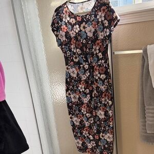 Floral Print Women's Dress
